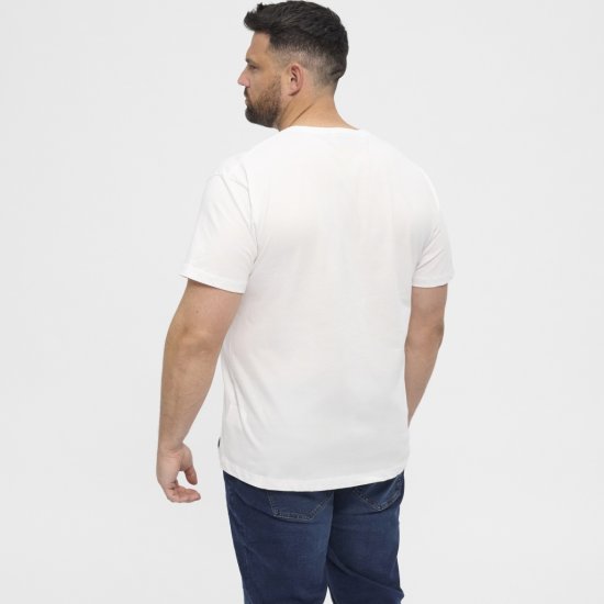 North Latitude T-Shirt 2-Pack White - Marškinėliai - Marškinėliai - 2XL-14XL