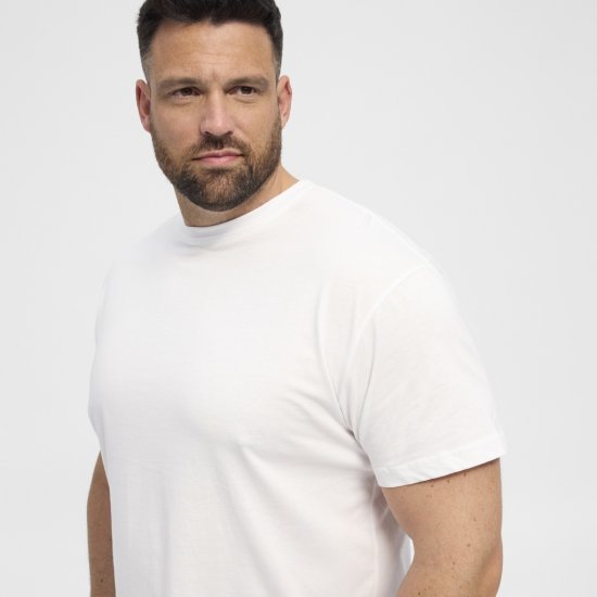 North Latitude T-Shirt 2-Pack White - Marškinėliai - Marškinėliai - 2XL-14XL