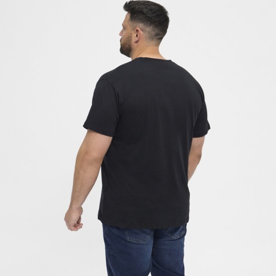 North Latitude T-Shirt 2-Pack Black - Marškinėliai - Marškinėliai - 2XL-14XL