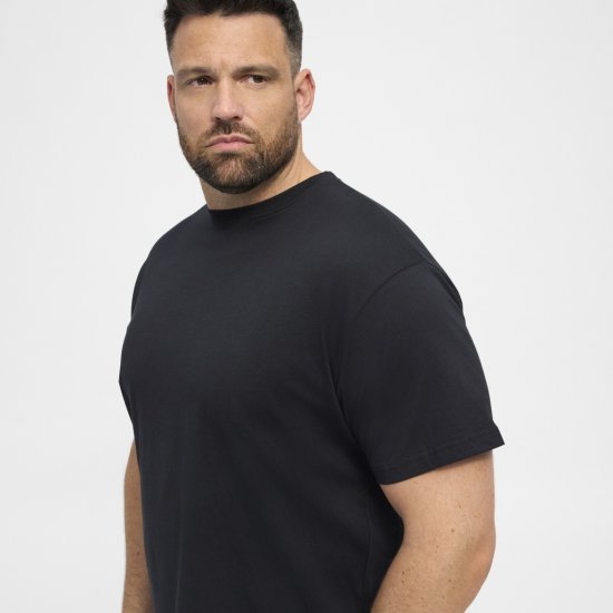 North Latitude T-Shirt 2-Pack Black - Marškinėliai - Marškinėliai - 2XL-14XL