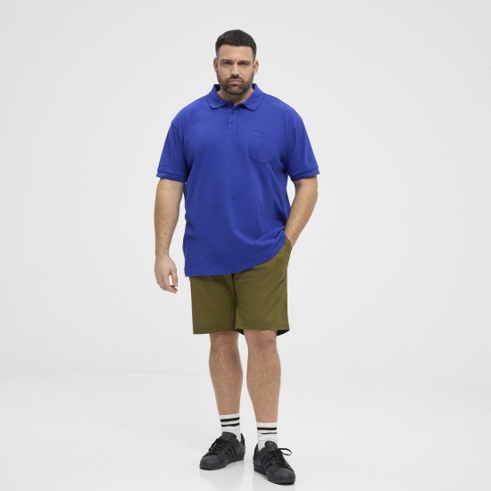 North Latitude Polo Pique Short Sleeve Cobalt Blue - Polo marškinėliai - Polo marškinėliai - 2XL-8XL