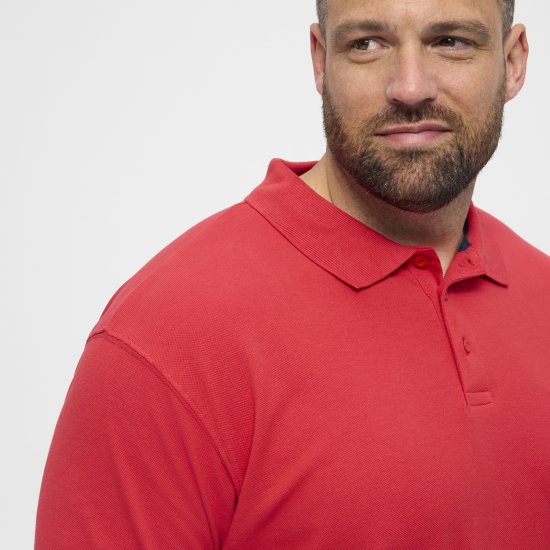 North Latitude Polo Short Sleeve Red - Polo marškinėliai - Polo marškinėliai - 2XL-8XL