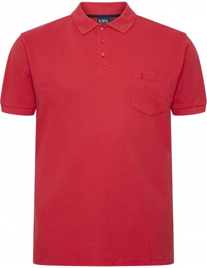 North Latitude Polo Short Sleeve Red - Polo marškinėliai - Polo marškinėliai - 2XL-8XL