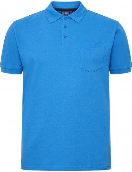 North Latitude Polo Short Sleeve Blue - Polo marškinėliai - Polo marškinėliai - 2XL-8XL