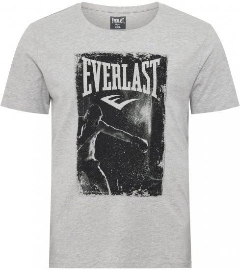 North Latitude Everlast T-shirt Grey Melange - Marškinėliai - Marškinėliai - 2XL-14XL
