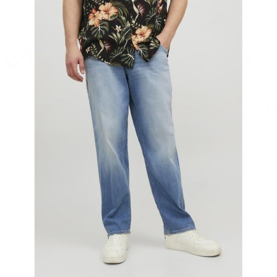 Jack & Jones MIKE ORIGINAL GE 314 Blue Denim - Džinsai ir kelnės - Džinsai ir Kelnės - W40-W70