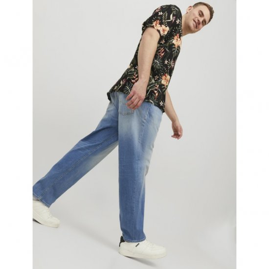 Jack & Jones MIKE ORIGINAL GE 314 Blue Denim - Džinsai ir kelnės - Džinsai ir Kelnės - W40-W70