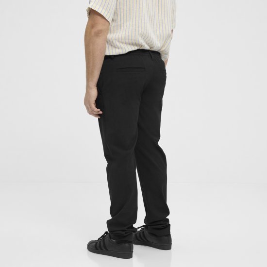 North Latitude 51143 Dress Pants Jog Style Black - Didelių dydžių vyriškos kelnės - Didelių dydžių vyriškos kelnės