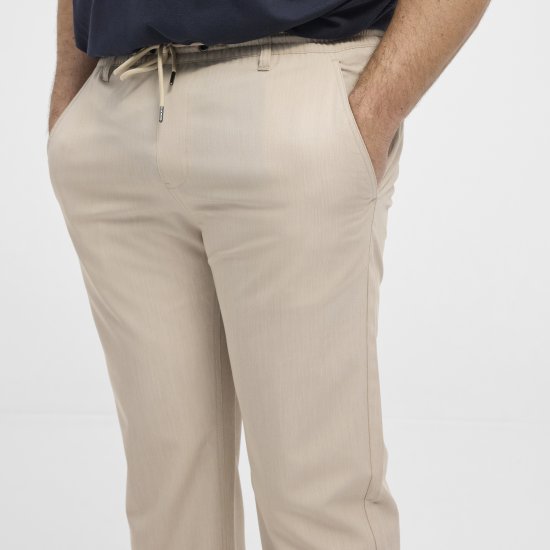 North Latitude 51143 Dress Pants Jog Style Beige - Džinsai ir kelnės - Džinsai ir Kelnės - W40-W70