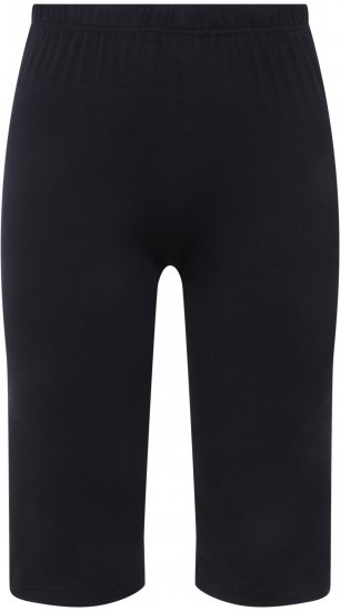 Ulla Popken Stretch Knit Bike Shorts Blue - Džinsai & Kelnės Didelėse Dydžiuose – Plus Size - 