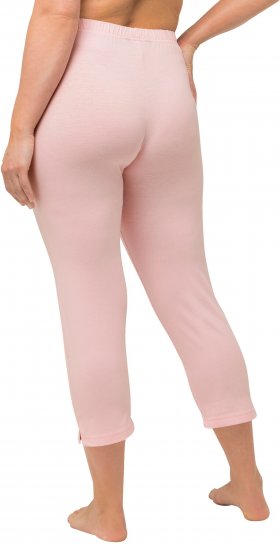 Ulla Popken Basic Stretch Knit Capris Pink - Džinsai & Kelnės Didelėse Dydžiuose – Plus Size - 