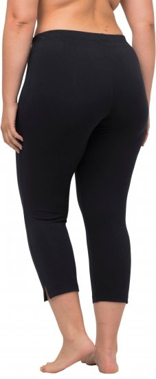 Ulla Popken Basic Stretch Knit Capris Navy - Džinsai & Kelnės Didelėse Dydžiuose – Plus Size - 