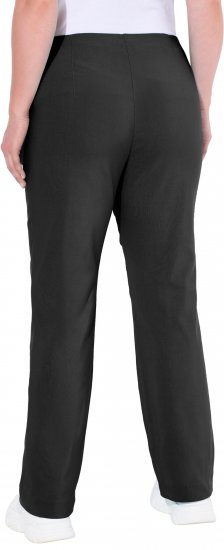 Ulla Popken Classic Stretch Bengaline Comfort Pants Black - Džinsai & Kelnės Didelėse Dydžiuose – Plus Size - 
