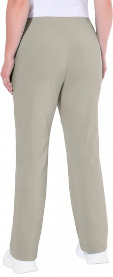Ulla Popken Classic Stretch Bengaline Comfort Pants Brown - Džinsai & Kelnės Didelėse Dydžiuose – Plus Size - 