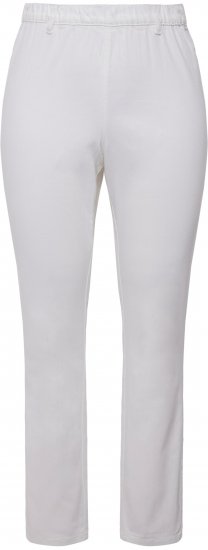 Ulla Popken Sienna Stretch Twill Jeggings Snow White - Džinsai & Kelnės Didelėse Dydžiuose – Plus Size - 