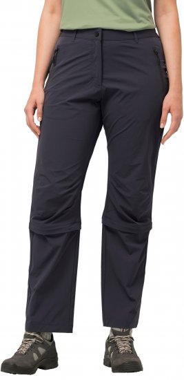 Ulla Popken Versatile Zip Off Leg Quick Dry Stretch Pants Graphite Grey - Džinsai & Kelnės Didelėse Dydžiuose – Plus Size - 