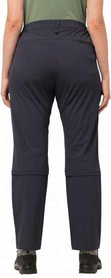 Ulla Popken Versatile Zip Off Leg Quick Dry Stretch Pants Graphite Grey - Džinsai & Kelnės Didelėse Dydžiuose – Plus Size - 
