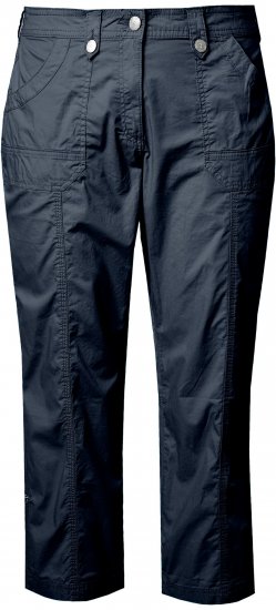 Ulla Popken Roll Tab Hem Stretch Cargo Pants Navy - Džinsai & Kelnės Didelėse Dydžiuose – Plus Size - 