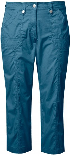 Ulla Popken Roll Tab Hem Stretch Cargo Pants Blue - Džinsai & Kelnės Didelėse Dydžiuose – Plus Size - 