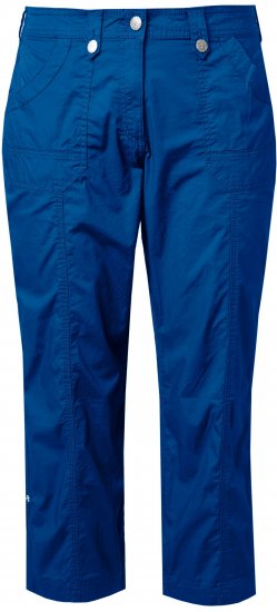 Ulla Popken Roll Tab Hem Stretch Cargo Pants Blue - Džinsai & Kelnės Didelėse Dydžiuose – Plus Size - 