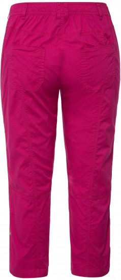 Ulla Popken Roll Tab Hem Stretch Cargo Pants Pink - Džinsai & Kelnės Didelėse Dydžiuose – Plus Size - 
