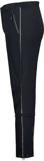 Ulla Popken Zip Off Reflective Detail Funtional Powerstretch Pants Black - Džinsai & Kelnės Didelėse Dydžiuose – Plus Size - 