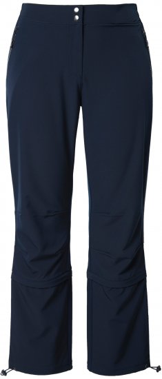 Ulla Popken Zip Off Reflective Detail Funtional Powerstretch Pants Navy - Džinsai & Kelnės Didelėse Dydžiuose – Plus Size - 