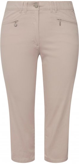 Ulla Popken Mony Stretch Capri Pants Orange - Džinsai & Kelnės Didelėse Dydžiuose – Plus Size - 