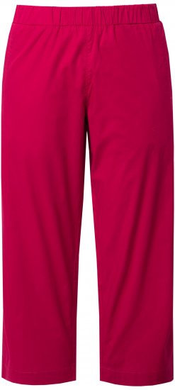 Ulla Popken Wide Leg Ruby Fit Stretch Chino Pants Salsa - Džinsai & Kelnės Didelėse Dydžiuose – Plus Size - 