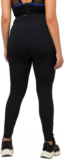 Ulla Popken High Waist Quick Dry Recycled Stretch Leggings Black - Džinsai & Kelnės Didelėse Dydžiuose – Plus Size - 