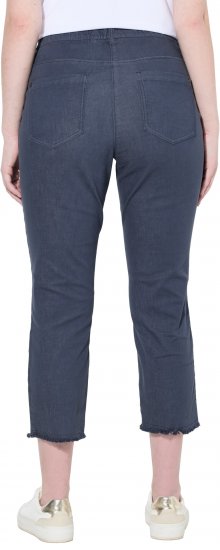 Ulla Popken Stretch Blend Bengaline Pants Navy - Džinsai & Kelnės Didelėse Dydžiuose – Plus Size - 