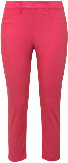 Ulla Popken Stretch Blend Bengaline Pants Light Pink - Džinsai & Kelnės Didelėse Dydžiuose – Plus Size - 