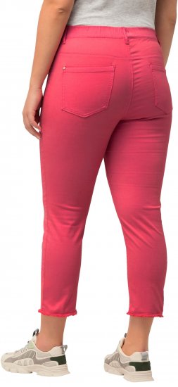 Ulla Popken Stretch Blend Bengaline Pants Light Pink - Džinsai & Kelnės Didelėse Dydžiuose – Plus Size - 