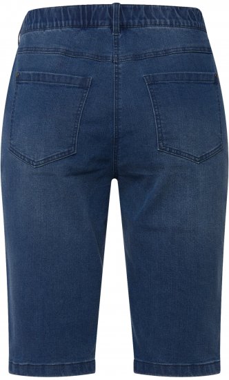 Ulla Popken Basic Denim Mandy Bermuda Shorts Light Blue Denim - Džinsai & Kelnės Didelėse Dydžiuose – Plus Size - 