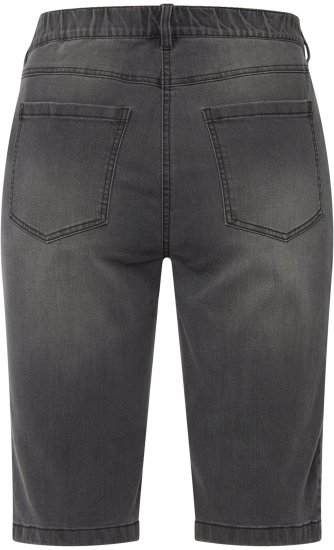 Ulla Popken Basic Denim Mandy Bermuda Shorts Denim Blue - Džinsai & Kelnės Didelėse Dydžiuose – Plus Size - 