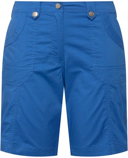Ulla Popken Cargo Bermuda Shorts Royal Blue - Džinsai & Kelnės Didelėse Dydžiuose – Plus Size - 
