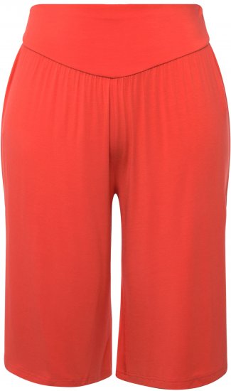 Ulla Popken Wide Leg Flared Bermuda Shorts - Džinsai & Kelnės Didelėse Dydžiuose – Plus Size - 
