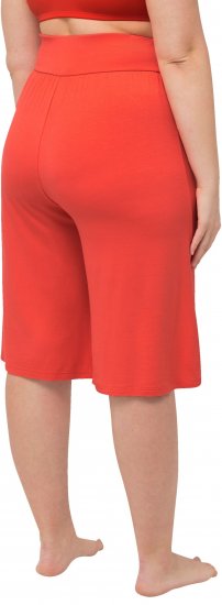Ulla Popken Wide Leg Flared Bermuda Shorts - Džinsai & Kelnės Didelėse Dydžiuose – Plus Size - 