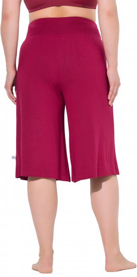 Ulla Popken Wide Leg Flared Bermuda Shorts - Džinsai & Kelnės Didelėse Dydžiuose – Plus Size - 