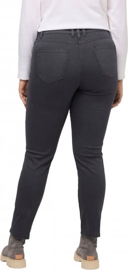 Ulla Popken Stretch Fit 6 Pocket Cargo Pants Black - Džinsai & Kelnės Didelėse Dydžiuose – Plus Size - 