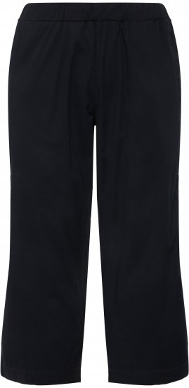 Ulla Popken Cropped Ruby Fit Pants Navy - Džinsai & Kelnės Didelėse Dydžiuose – Plus Size - 
