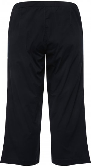 Ulla Popken Cropped Ruby Fit Pants Navy - Džinsai & Kelnės Didelėse Dydžiuose – Plus Size - 
