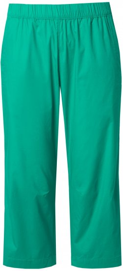 Ulla Popken Cropped Ruby Fit Pants Emerald Green - Džinsai & Kelnės Didelėse Dydžiuose – Plus Size - 
