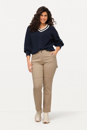 Ulla Popken Bootcut Carpenter Jeans Dark Putty - Ulla Popken - Ulla Popken didelių dydžių rūbai