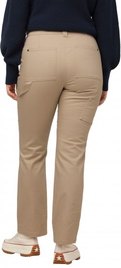 Ulla Popken Bootcut Carpenter Jeans Dark Putty - Džinsai & Kelnės Didelėse Dydžiuose – Plus Size - 