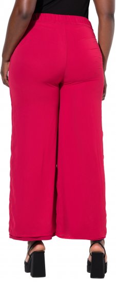 Ulla Popken Layered Chiffon Wide Leg Pants - Džinsai & Kelnės Didelėse Dydžiuose – Plus Size - 