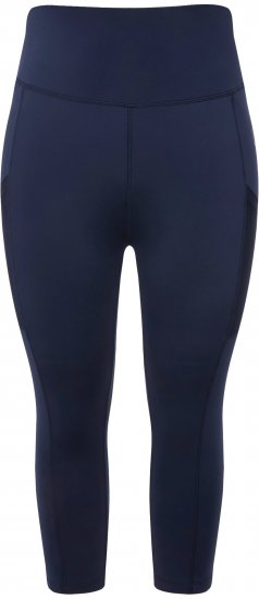 Ulla Popken Cropped High Waisted Leggings Navy - Džinsai & Kelnės Didelėse Dydžiuose – Plus Size - 