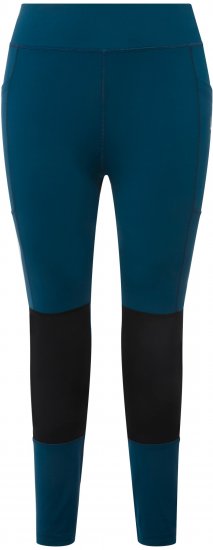 Ulla Popken High Waisted Hiking Leggings Blue - Džinsai & Kelnės Didelėse Dydžiuose – Plus Size - 