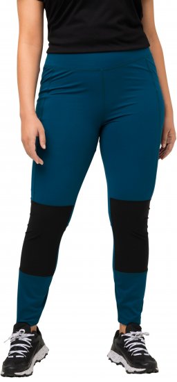 Ulla Popken High Waisted Hiking Leggings Blue - Džinsai & Kelnės Didelėse Dydžiuose – Plus Size - 