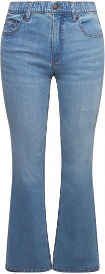 Ulla Popken Bootcut Marie Jeans Light Blue Denim - Džinsai & Kelnės Didelėse Dydžiuose – Plus Size - 
